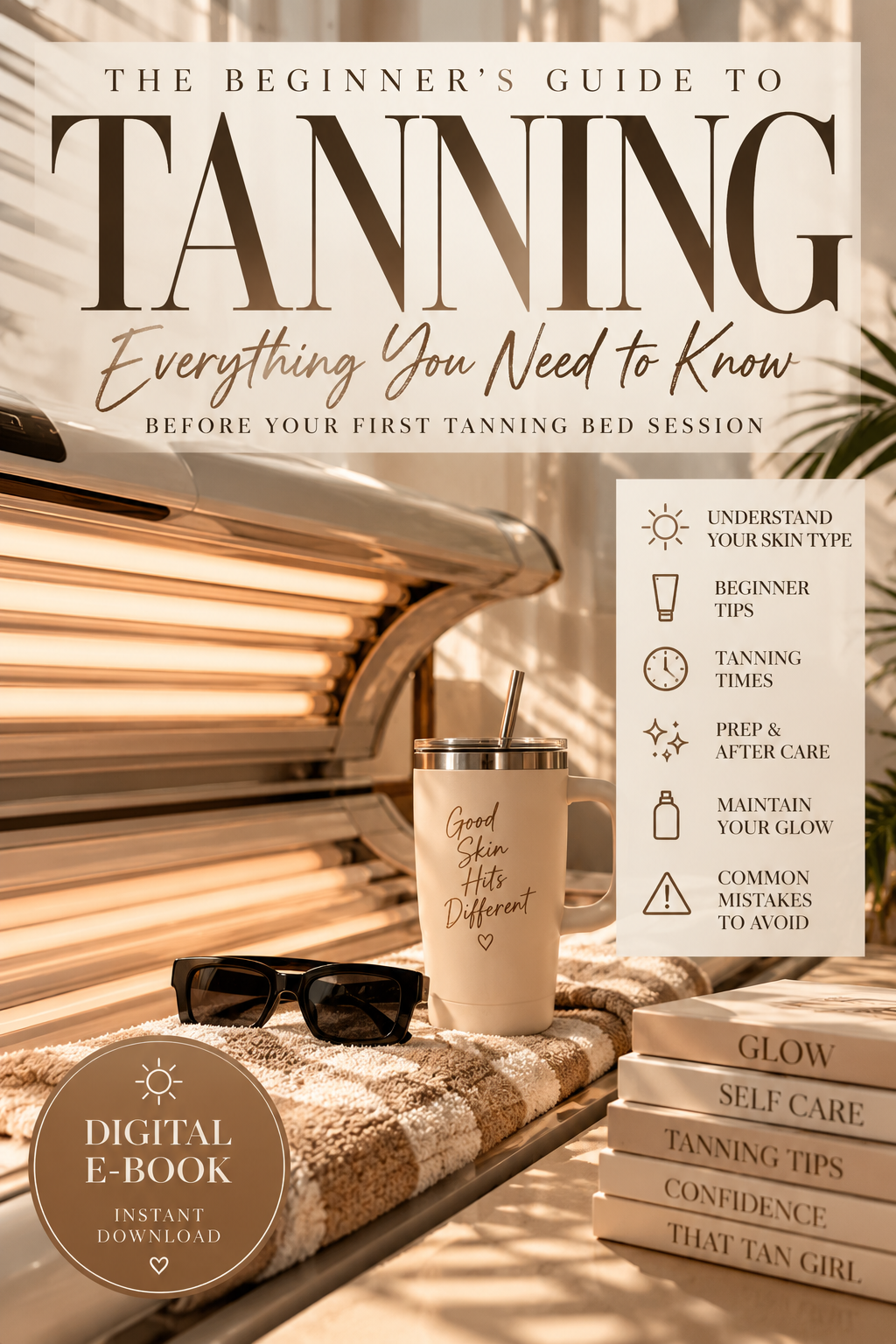 The Beginner’s Guide to Tanning | Tanning Bed E-Book