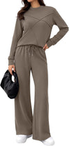 Mock Neck Matching Lounge Set