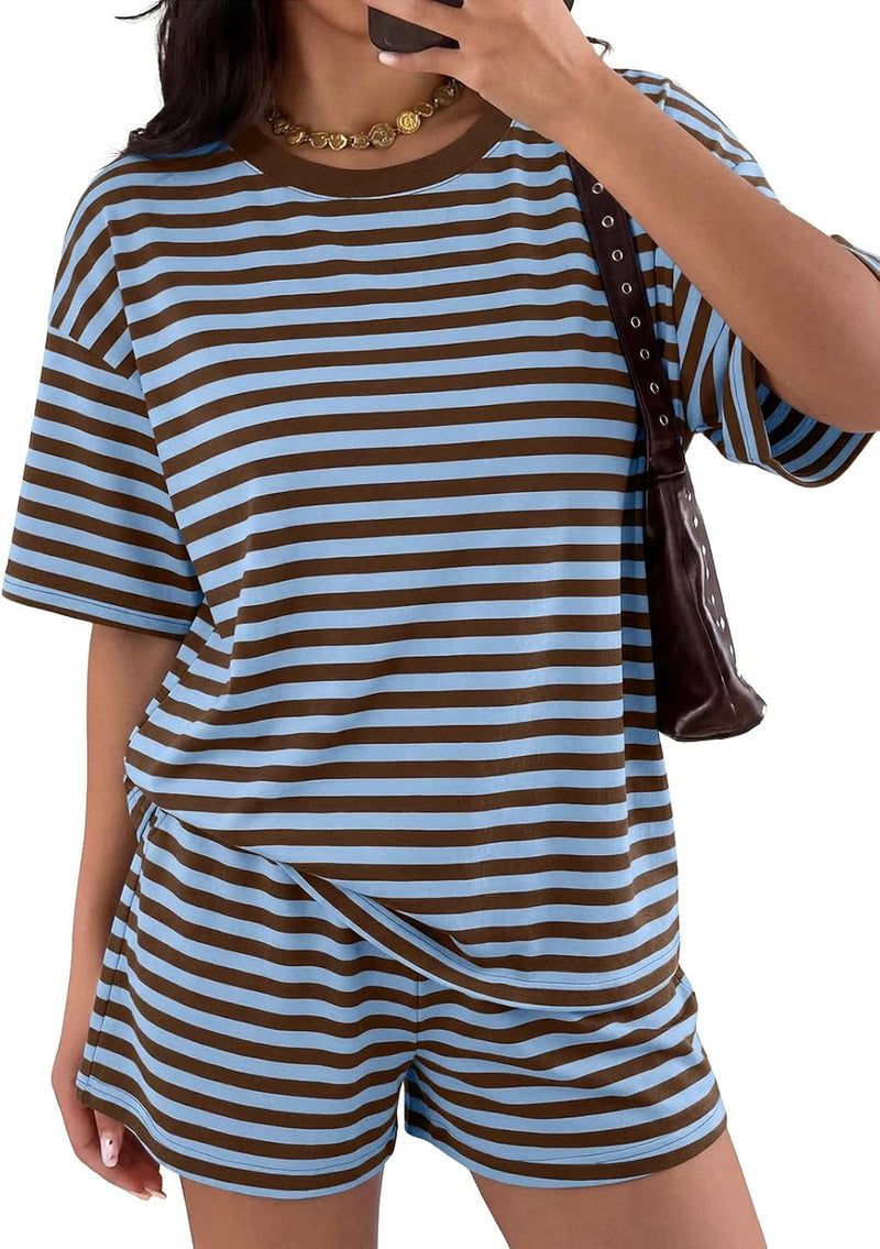 Striped Lounge Set