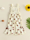 Baby Girl Football Game Day Jumpsuit