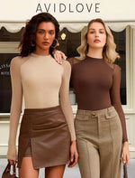 Long Sleeve Mesh Bodysuit