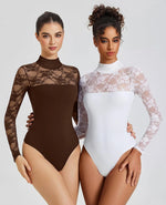 Lace Long Sleeve Bodysuit