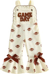 Baby Girl Football Game Day Jumpsuit