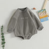 Cotton Blend Infant Bubble Romper
