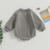 Cotton Blend Infant Bubble Romper