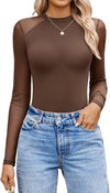 Long Sleeve Mesh Bodysuit