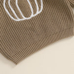 Festive Knit Toddler Sweater
