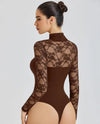 Lace Long Sleeve Bodysuit