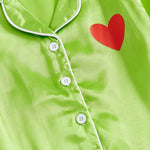 Silky Satin Kids Christmas Pajamas