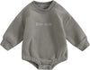 Cotton Blend Infant Bubble Romper