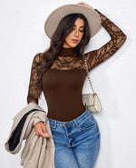 Lace Long Sleeve Bodysuit