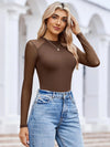 Long Sleeve Mesh Bodysuit