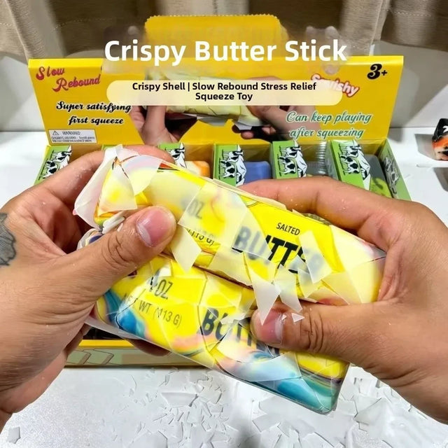 crunchy wax butter squishy