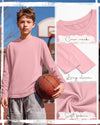 boys long sleeve layering shirts