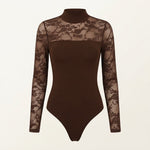 Lace Long Sleeve Bodysuit